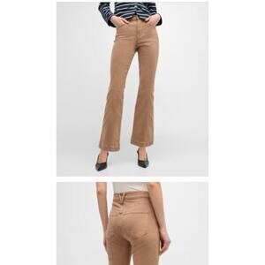 Veronica Beard Women's Carolina Ankle Skinny Flare Jeans Sz 27 NWT 278 Tan IRRG